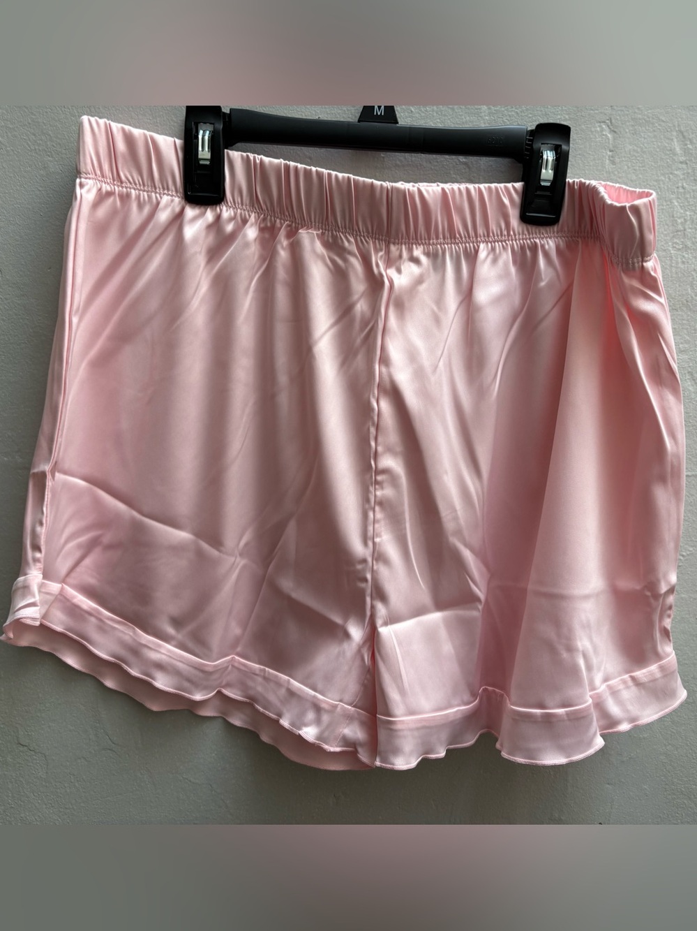 NWT Amanda Blu light pink sleep shorts size XL